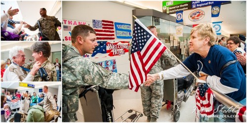 BWI Airport Military Homecoming